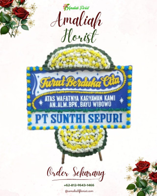 Papan Bunga Duka di Kayan Hulu