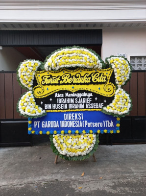 Papan Bunga Duka di Kayan Hulu